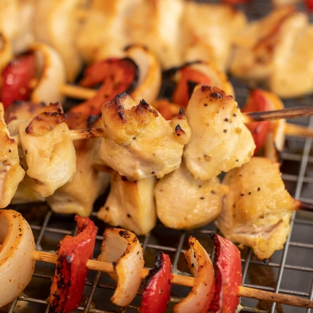 Chicken Skewers in the Oven