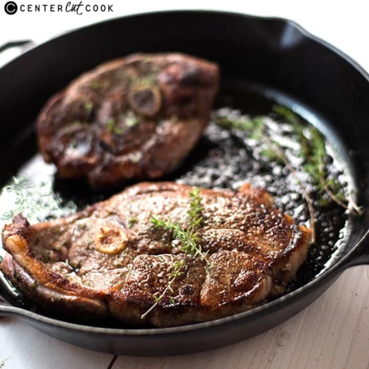 Pan Seared Lamb Chops