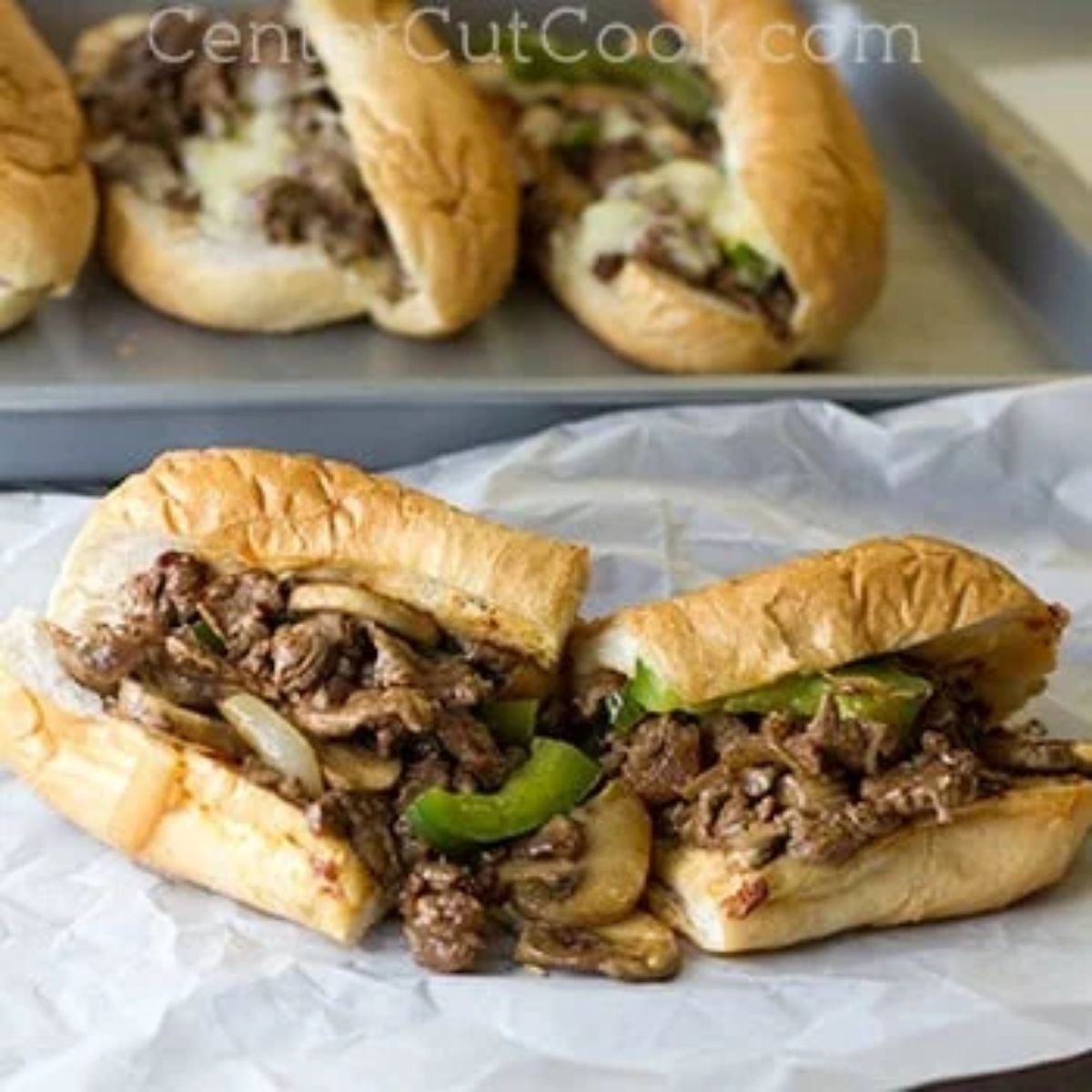 philly cheesesteak sandwiches