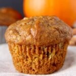 pumpkin banana muffins