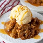 caramel apple dump cake