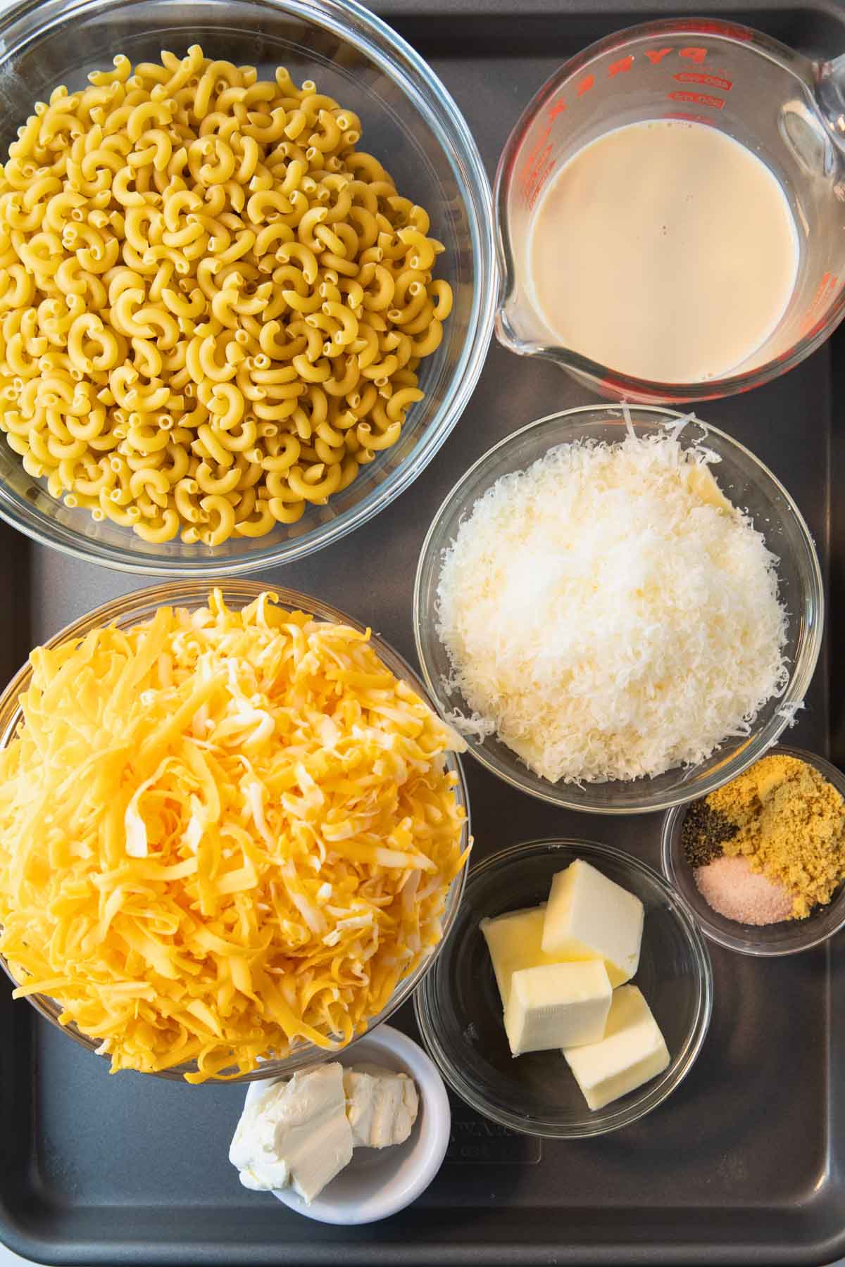 instant pot Mac and cheese ingredients