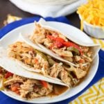 Easy Slow Cooker Chicken Fajitas