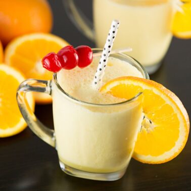 glass of Orange Julius