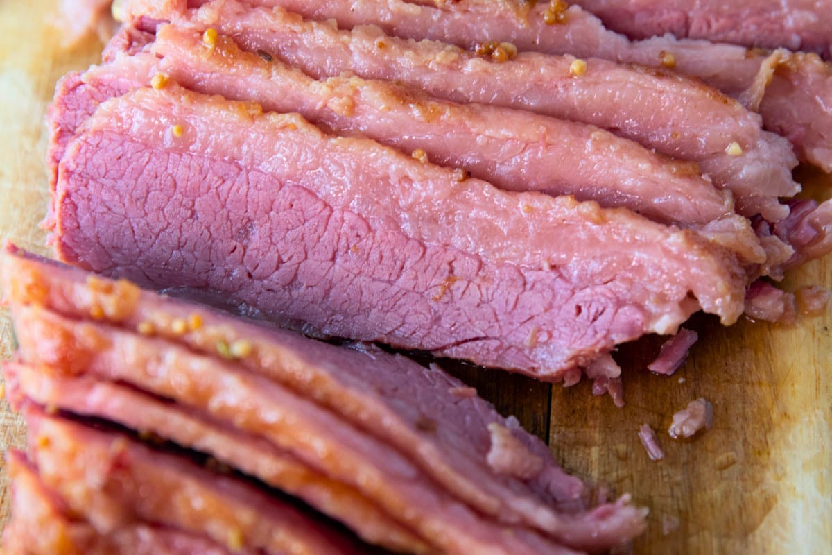 corned beef brisket slices