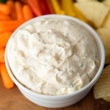 creamy garlic dip