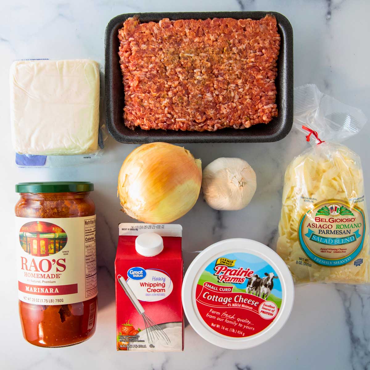 Olive Garden baked ziti al forno ingredients