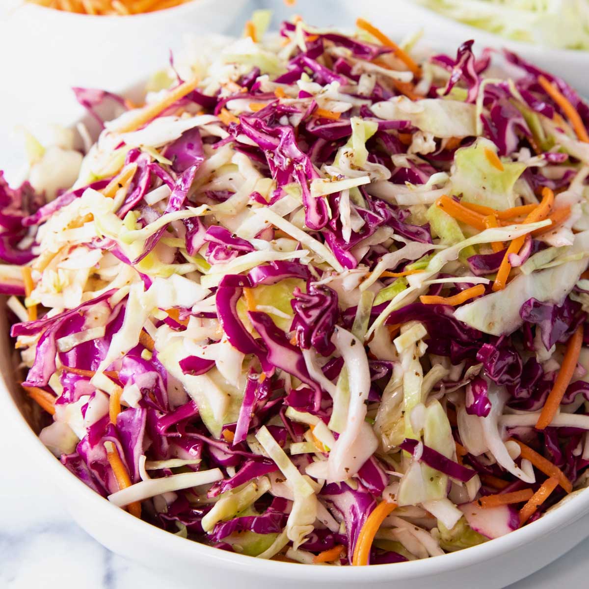 apple cider vinegar coleslaw