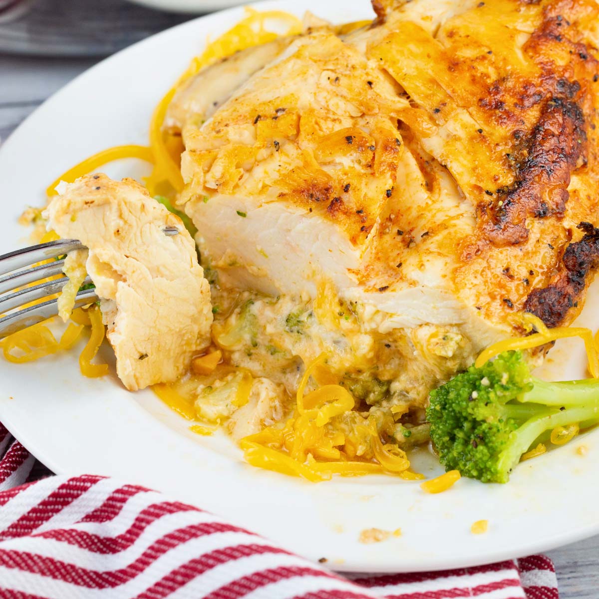 broccoli and cheese stuffed chicken breasts