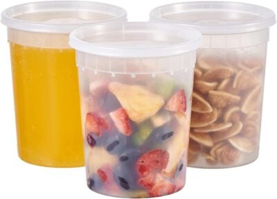 plastic deli containers
