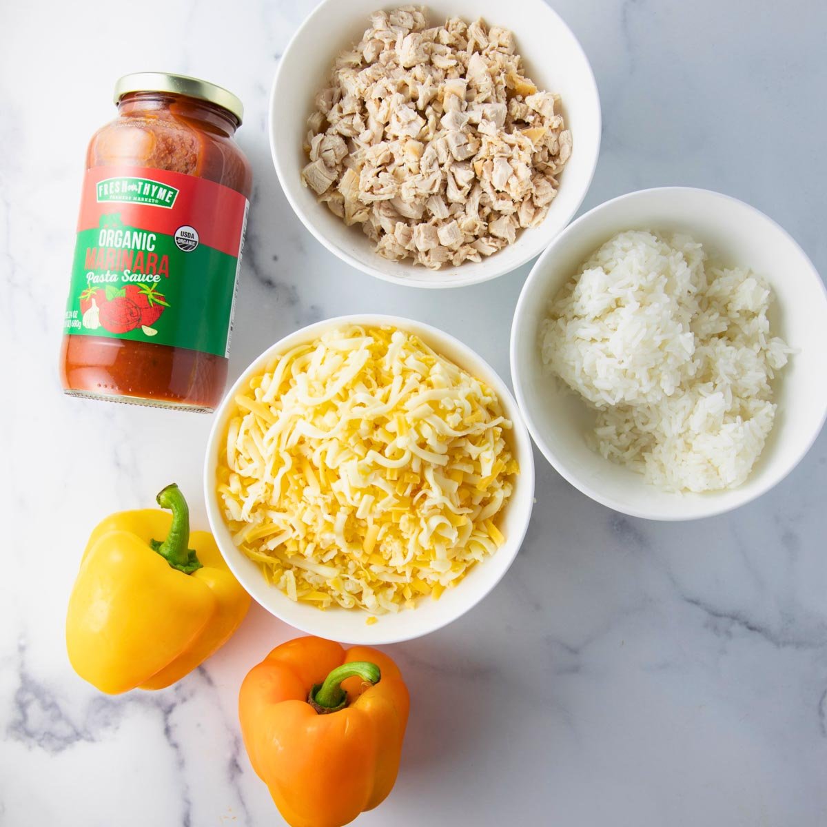 chicken stuffed pepper ingredients