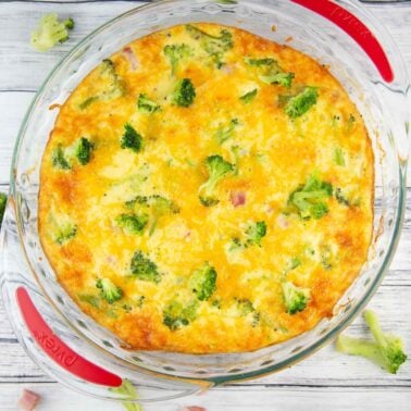 easy crustless quiche recipe