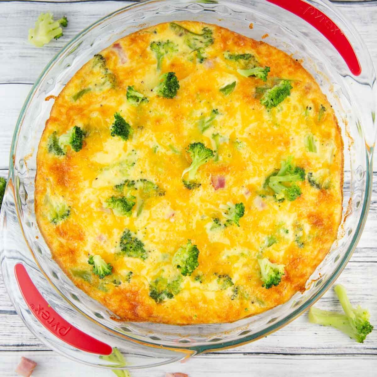easy crustless quiche recipe