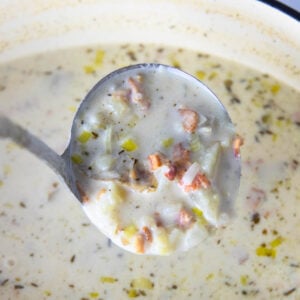 creamy Irish potato soup