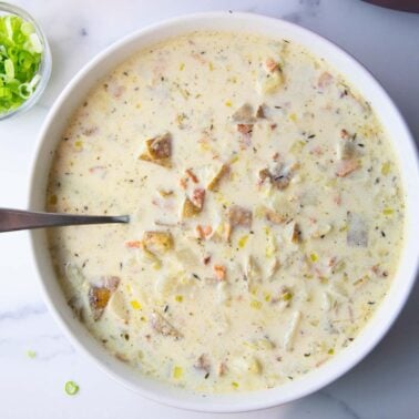 creamy Irish potato soup recipe