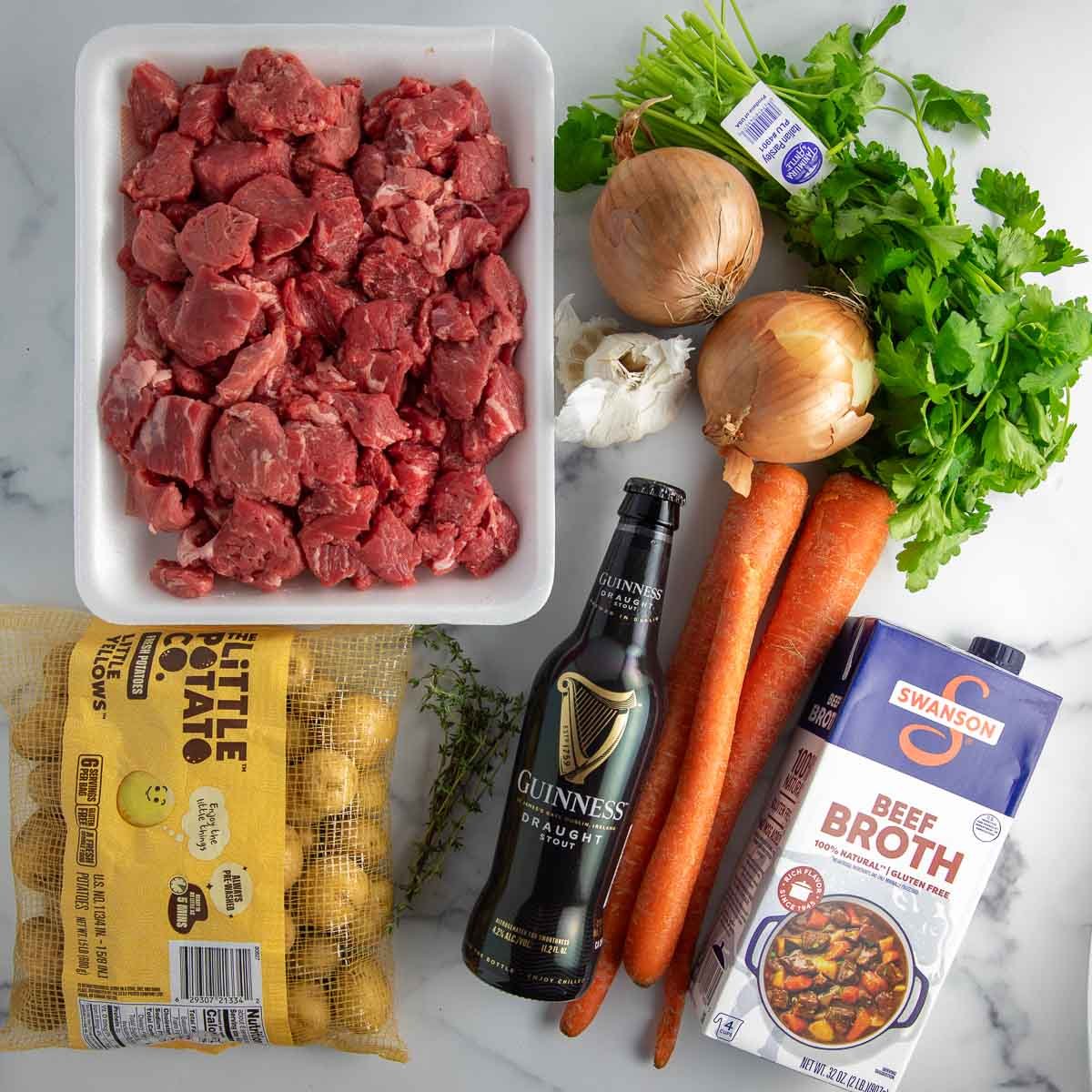 ingredients for instant pot beef stew