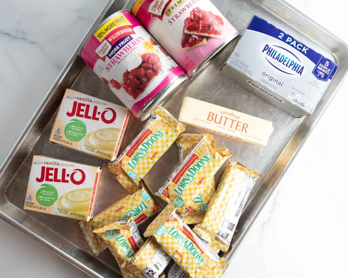 strawberry lasagna ingredients