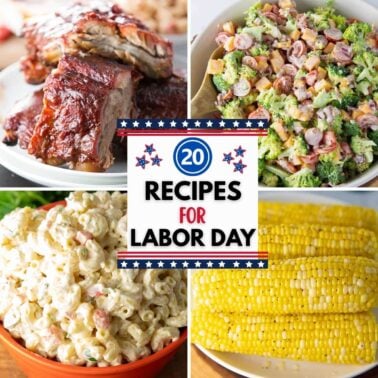 the top 20 recipes for your Labor Day celebration