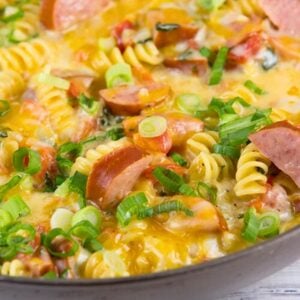 one pot spicy sausage skillet