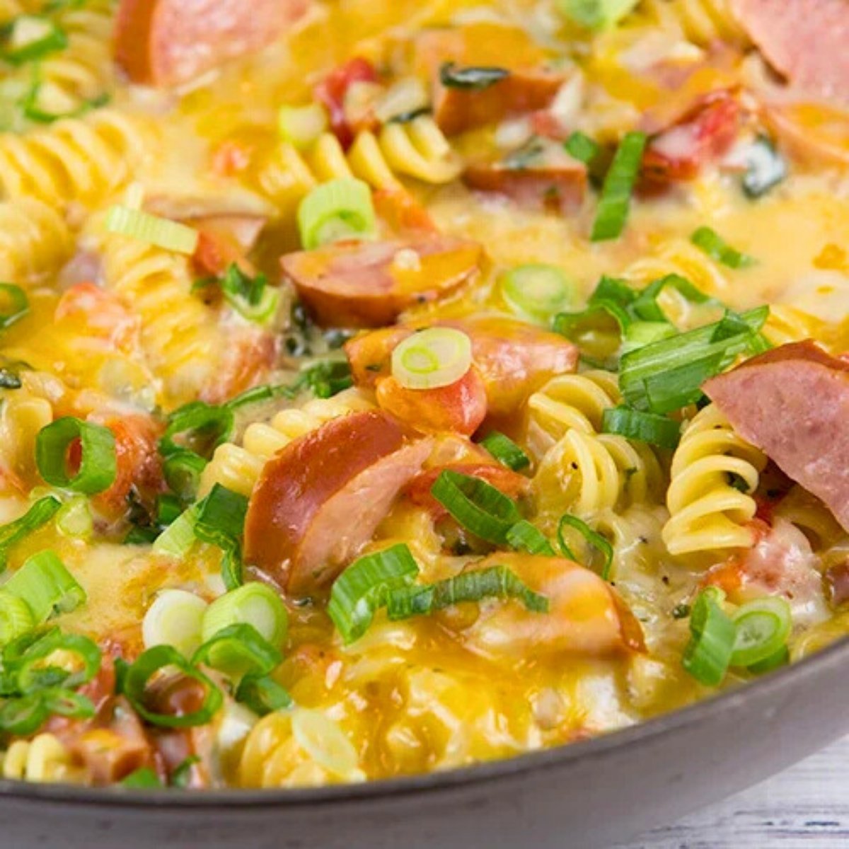 one pot spicy sausage skillet